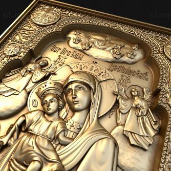3D model The merciful icon of the Mother of God (STL)